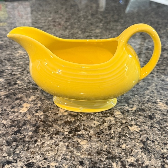 Fiesta Yellow Gravy Boat - Picture 5 of 5